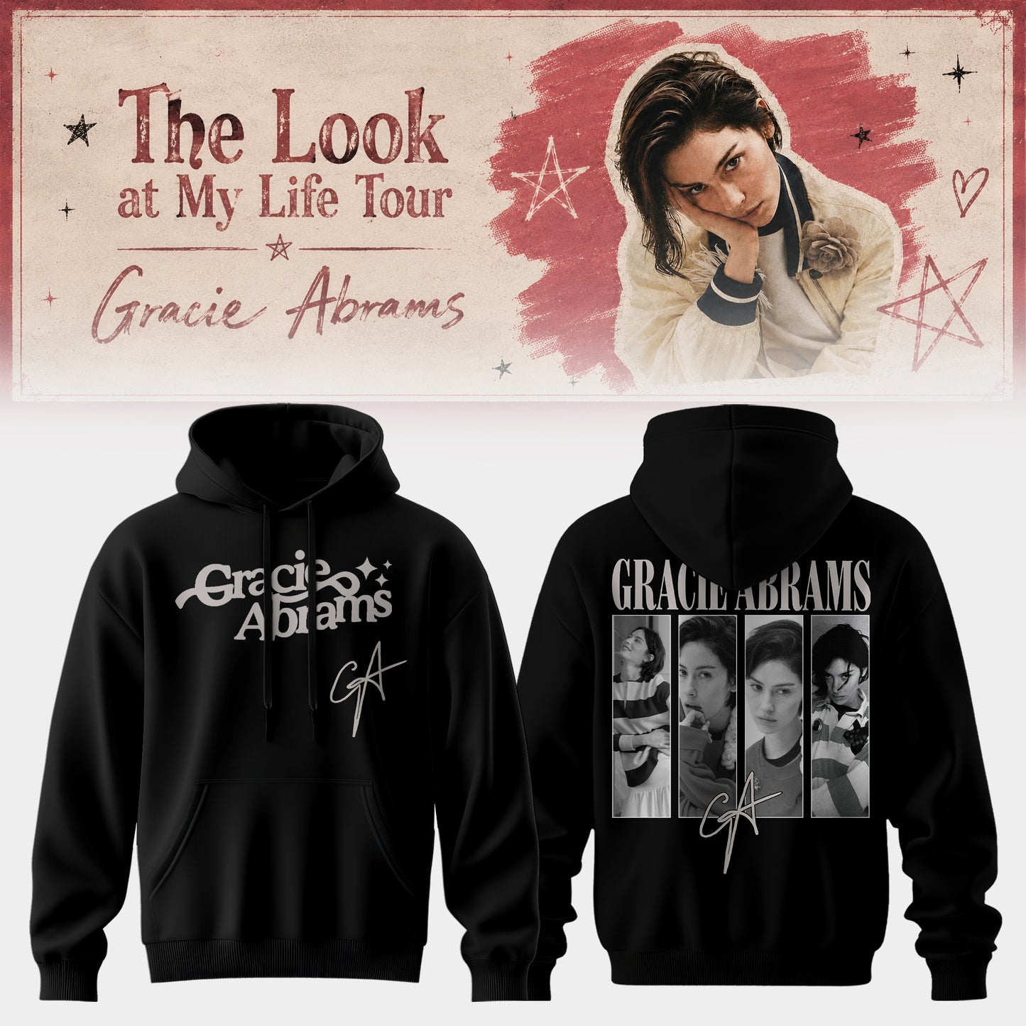 Vintage Polaroid Tour Hoodie