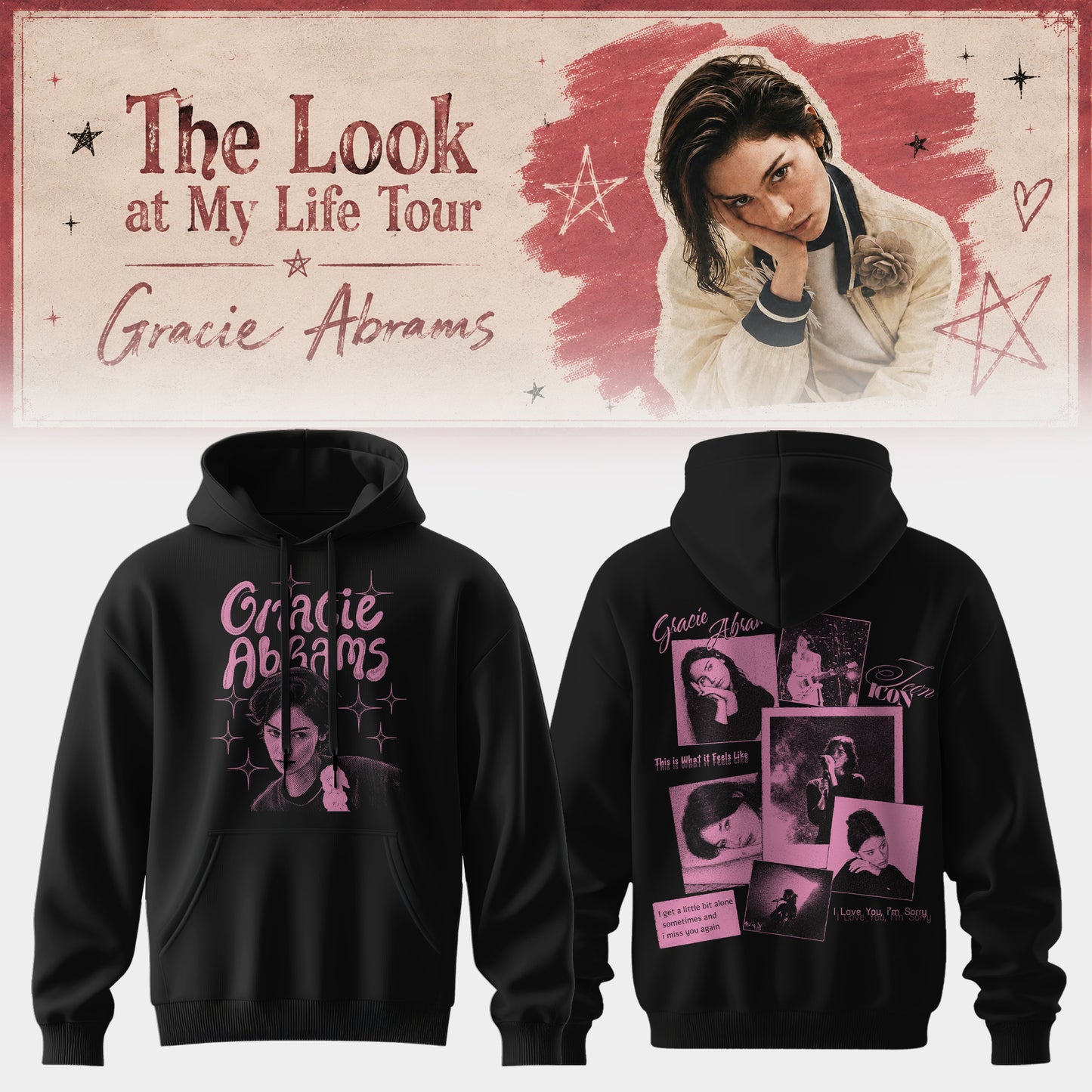 Midnight Diary Graphic Hoodie