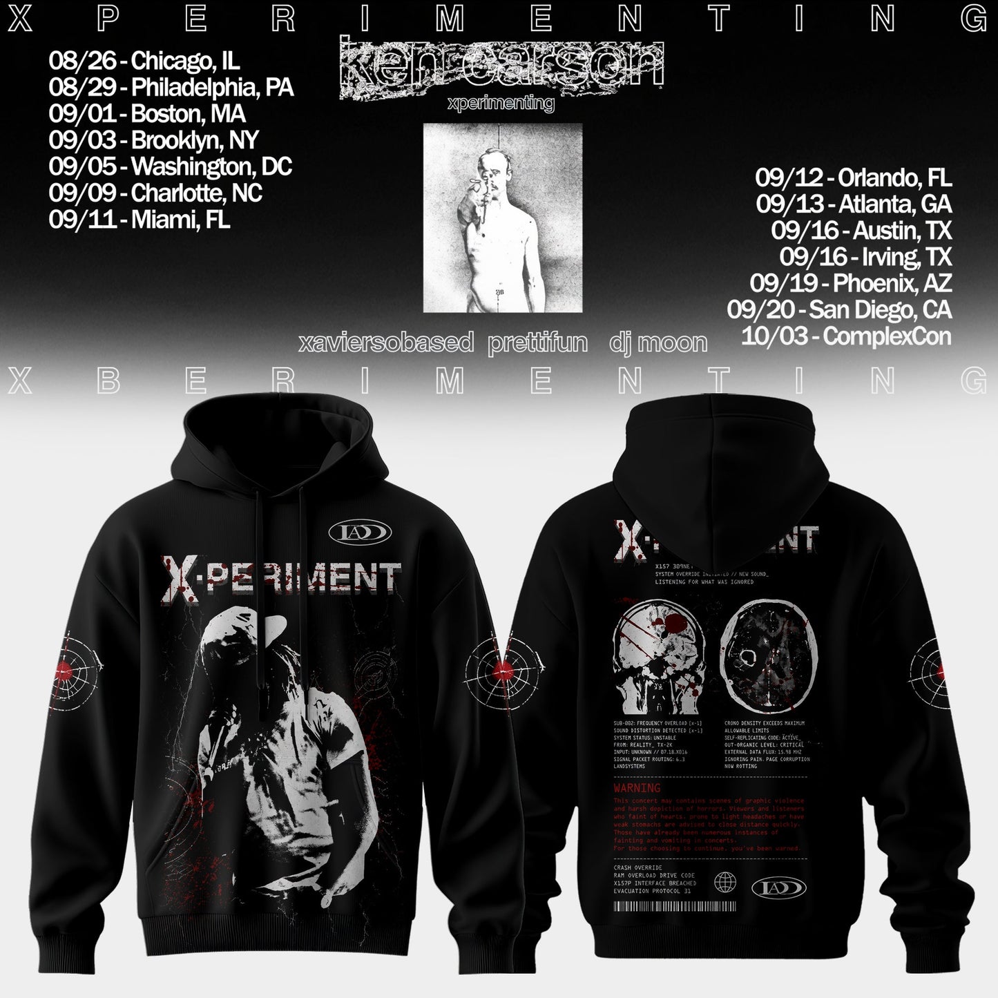 Xperimenting Tour Hoodie