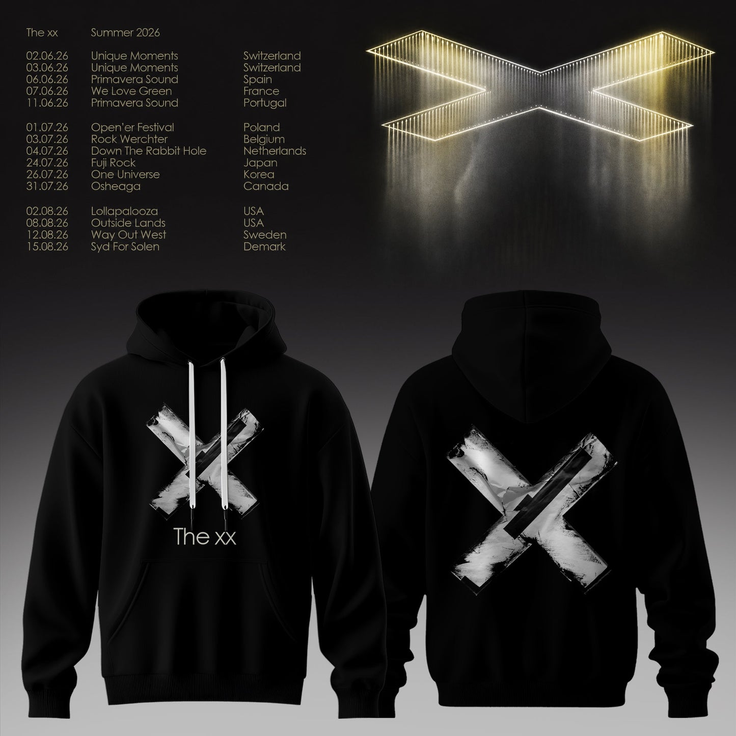 THE XX Limited Summer 2026 Hoodie Collection
