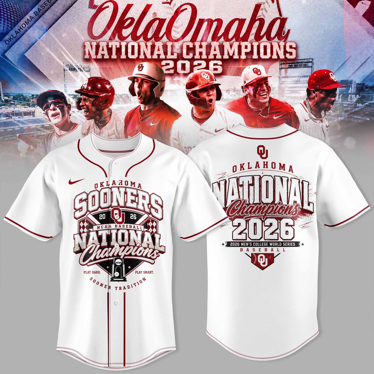 Oklahoma Sooners Baseball 2026 National Champions