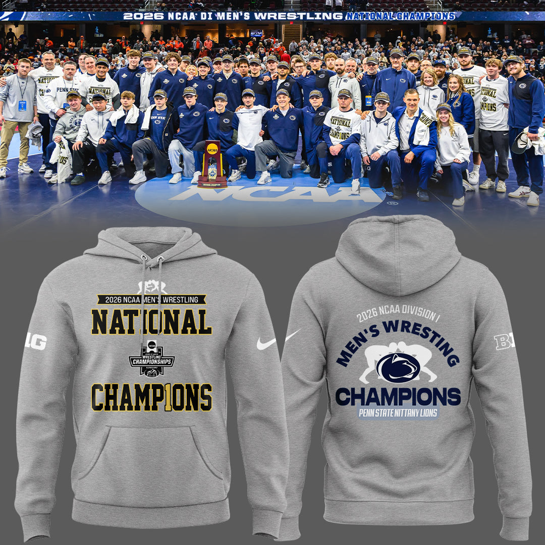 Limited Edition 2026 Men’s Wrestling Champions🏆 Hoodie