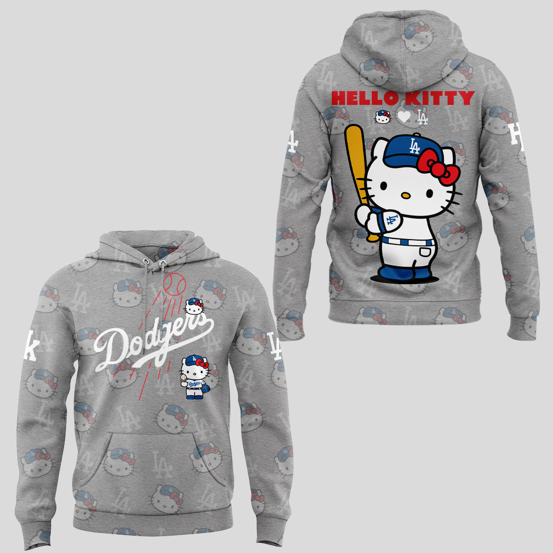 Dodgers x Hello Kitty Night 🎀⚾💙 Hoodie