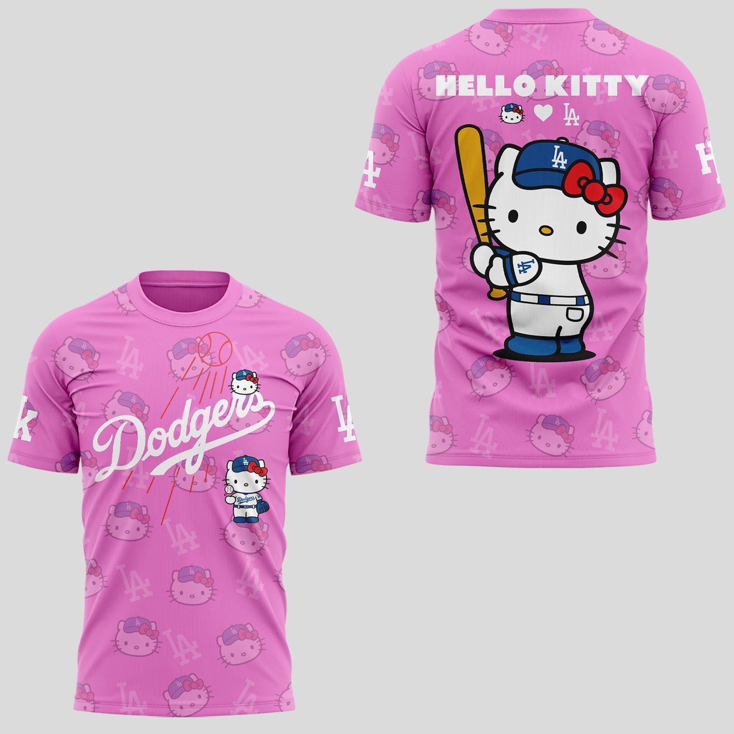 Dodgers x Hello Kitty Night 🎀⚾💙 Shirt