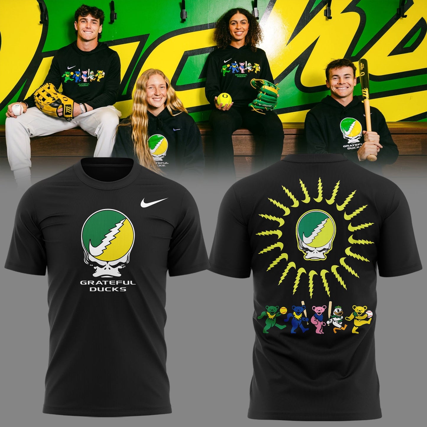 Limited Edition Ducks Baseball x GFD Shirt-KC04232618
