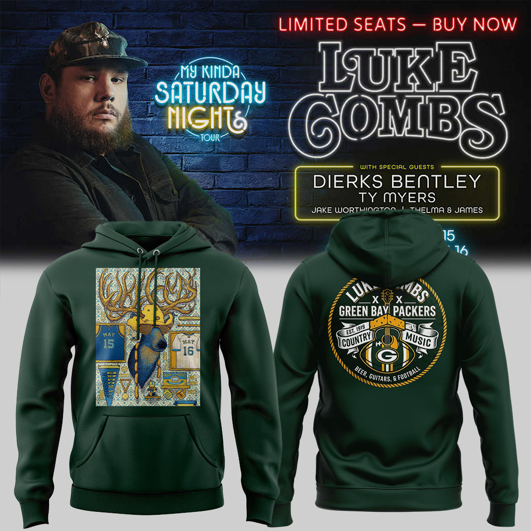 LC “My Kinda Saturday Nights Tour” at Lambeau Field Stadium Hoodie