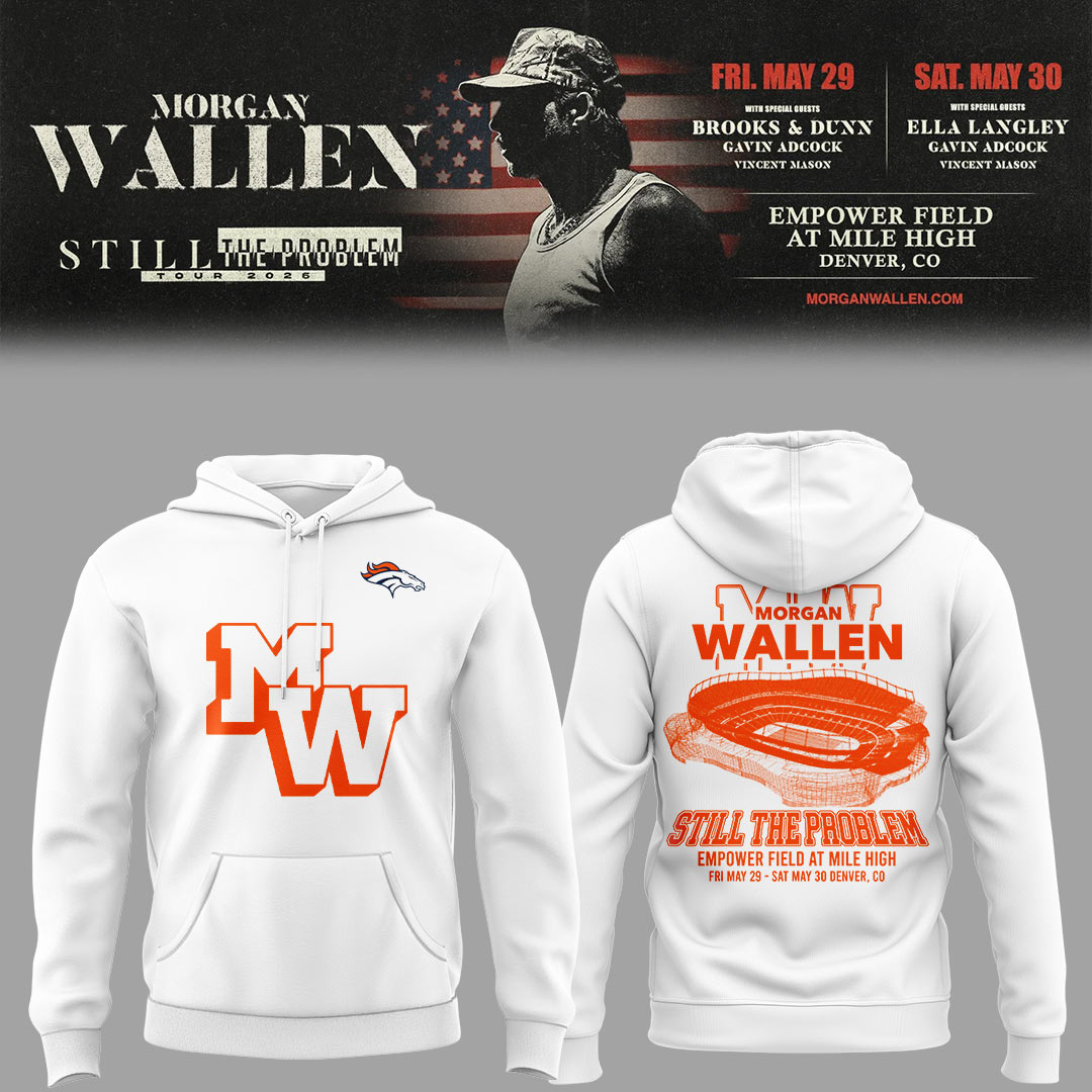 Limited Edition Still The Problem Tour 2026 At Empower Field at Mile High, Denver Hoodie