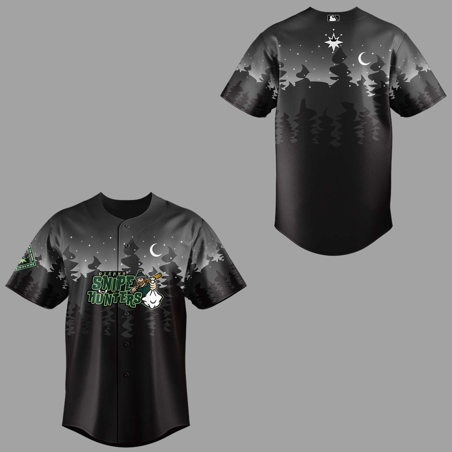 Limited Edition Ozarks Snipe Hunters 🦅⚾ Baseball Custom Jersey