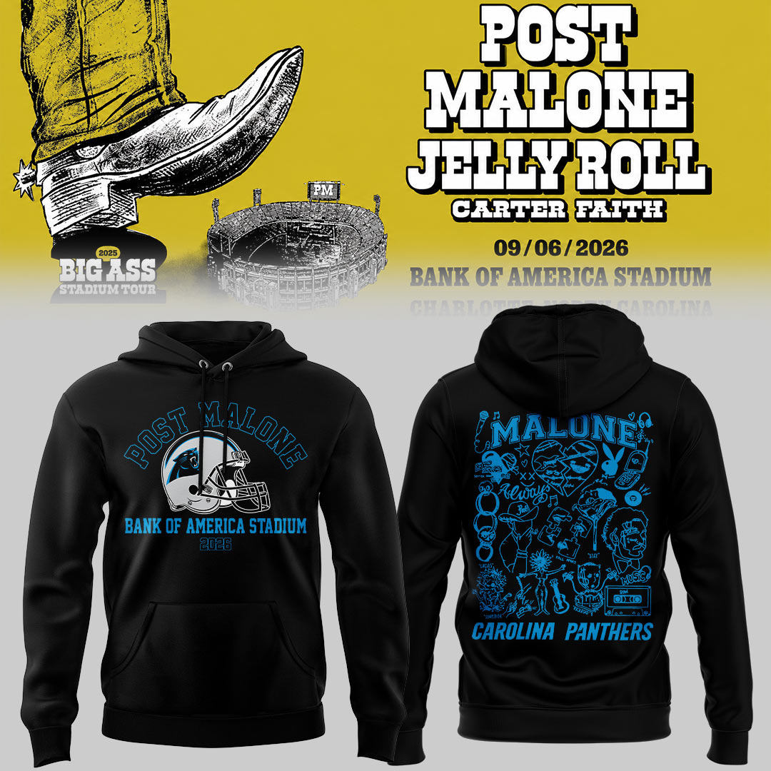 The BIG ASS Stadium Tour 2026 At Bank of America Stadium Charlotte, North Carolina Hoodie