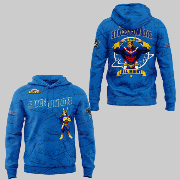 Space Cowboys ⚾🌌 Anime Night Hoodie