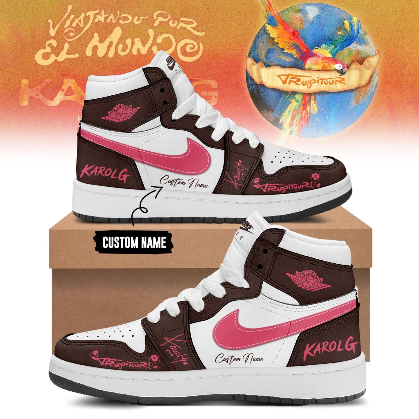 Karol G – Nos Vamos de Tour Limited Edition Signature – Shoes
