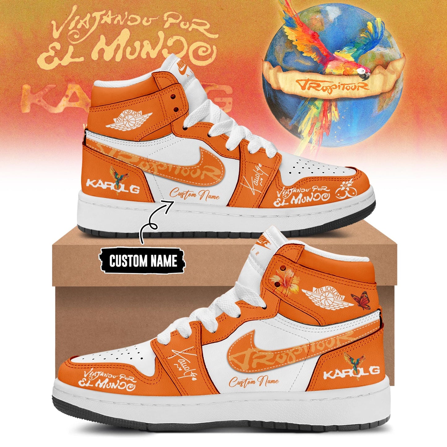 Karol G – Nos Vamos de Tour Limited Edition Signature – Shoes