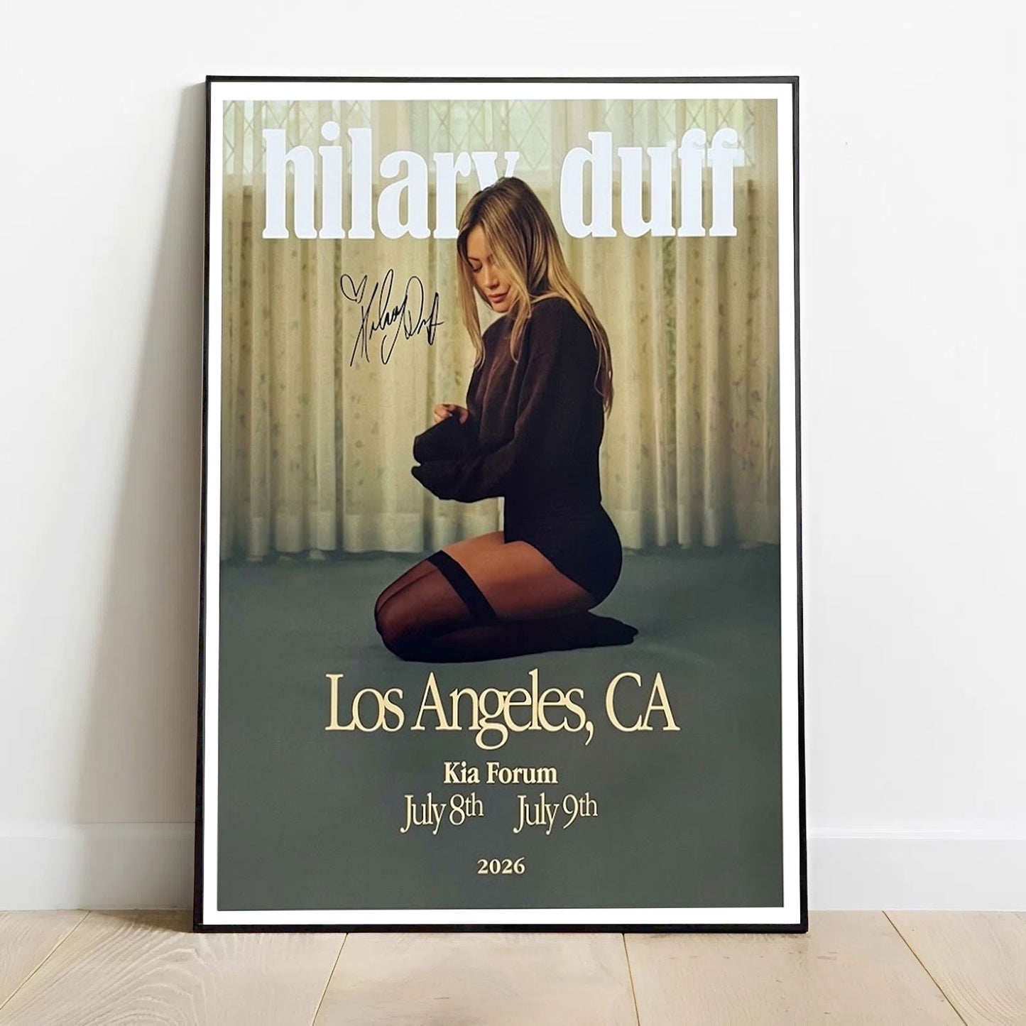 Limited Edition The Lucky Me Tour 2026 Poster