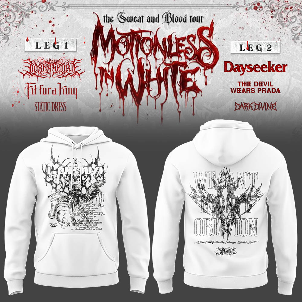 Limited Edition The Sweat & Blood Tour 2026 Hoodie