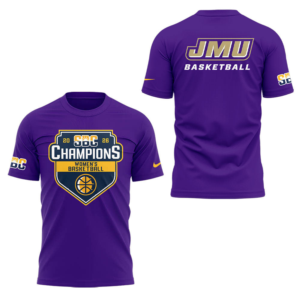 Limited Edition JMU Women's Basketball Champions T-shirt