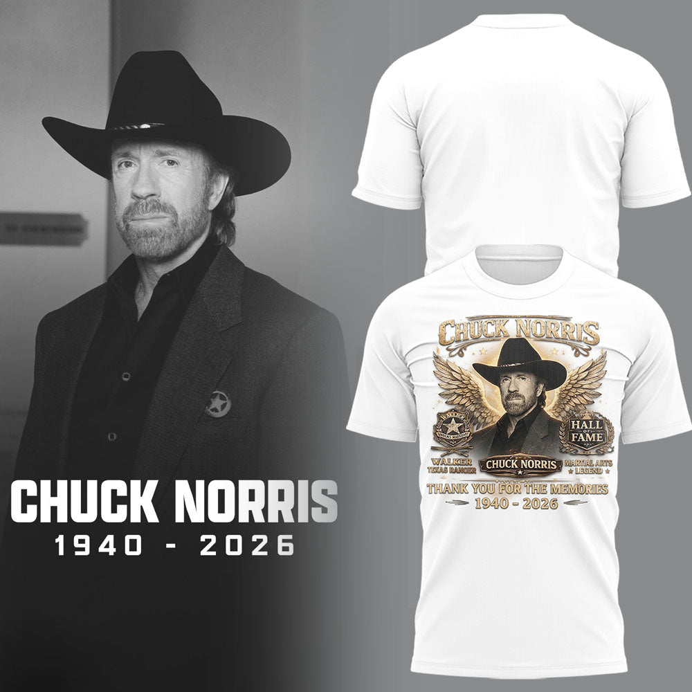 REST IN PEACE 🖤🕊️ Chuck Norris TShirt