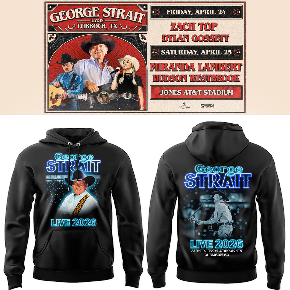 Limited Edition GStrait x Four Intimate Nights at Moody Center Hoodie