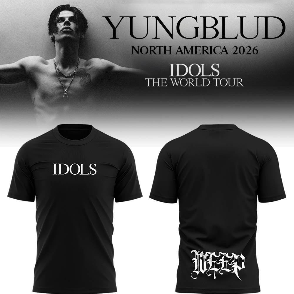 Limited Edition IDOLS World Tour Tshirt