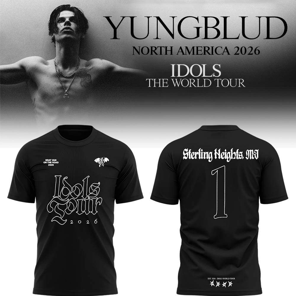 Limited Edition IDOLS World Tour Tshirt