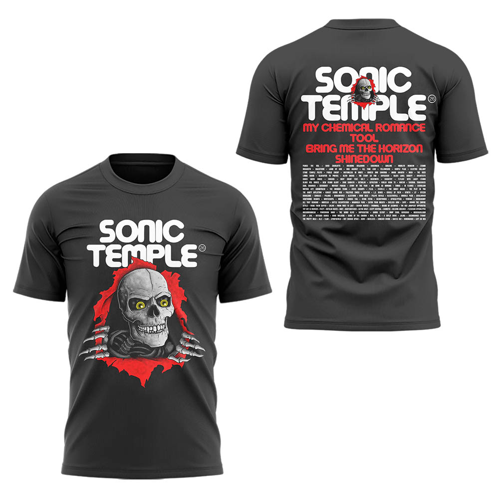 Limited Edition Sonic Temple Festival 2026 Tshirt