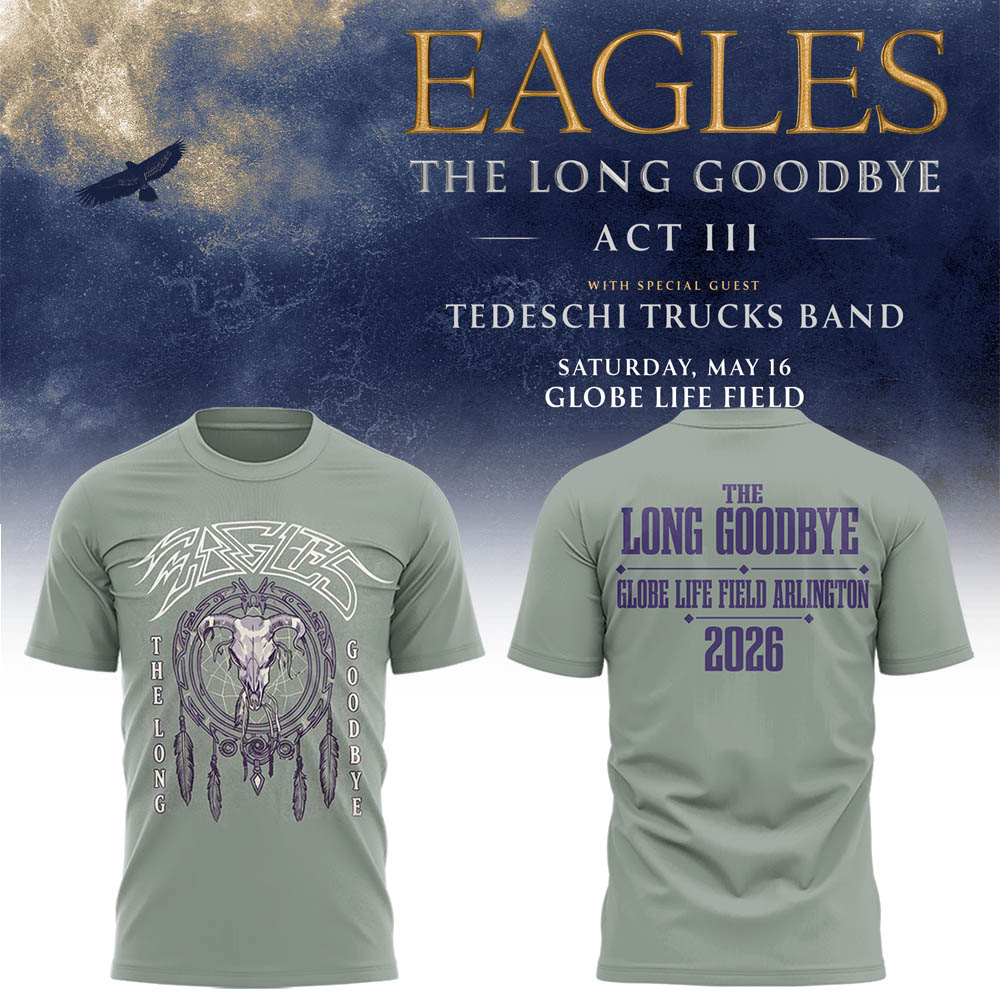 Limited Edition The Long Goodbye Act III At Globe Life Field, Arlington Shirt