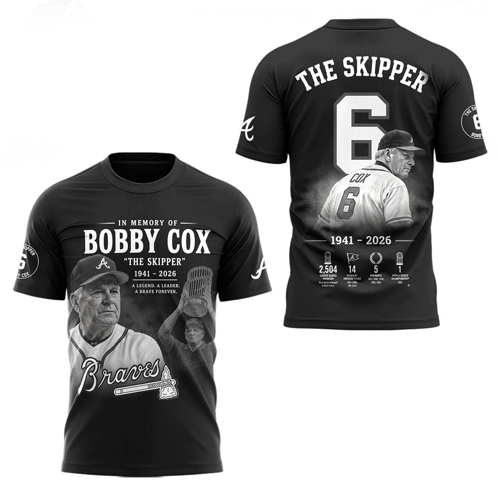 “Remembering Bobby Cox – The Legendary Manager”⚾🪓 Shirt