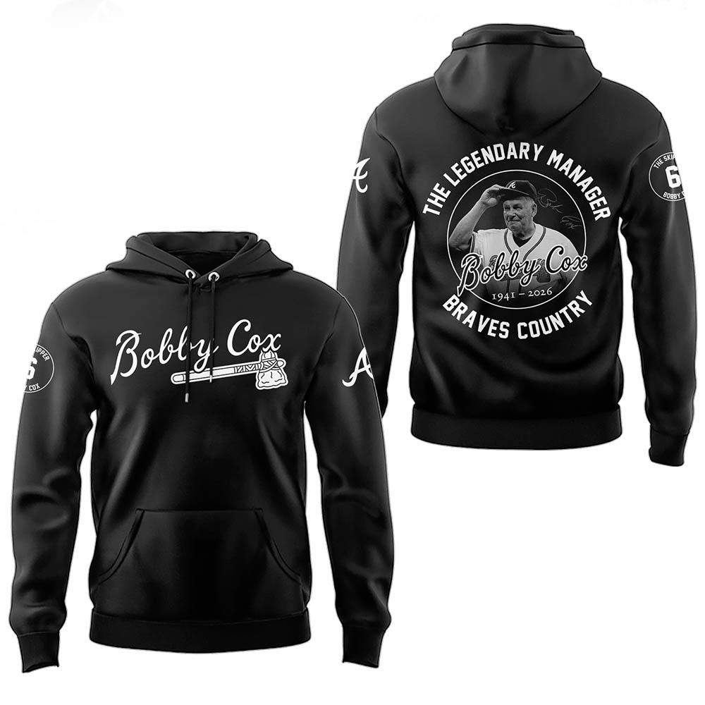 “Remembering Bobby Cox – The Legendary Manager”⚾🪓 Hoodie