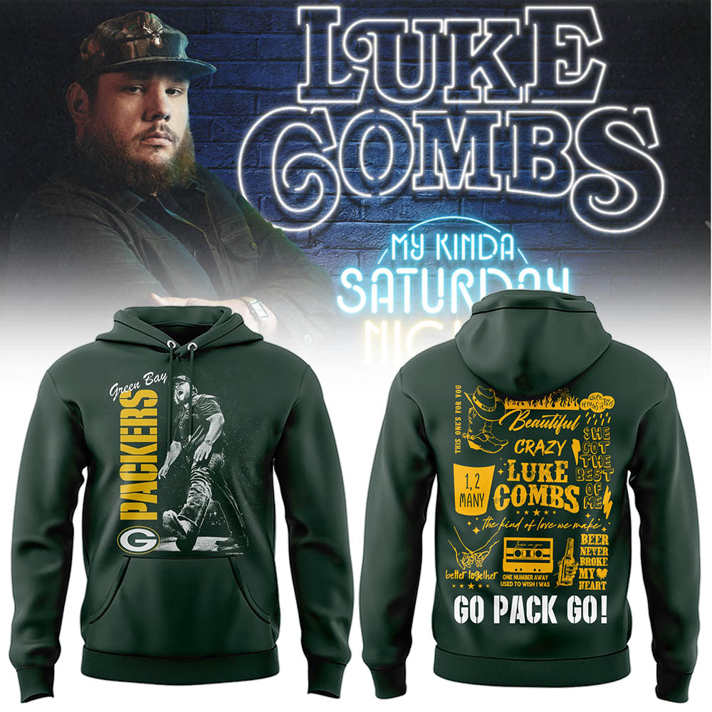 Limited Edition “My Kinda Saturday Night Tour” At Lambeau Field Hoodie
