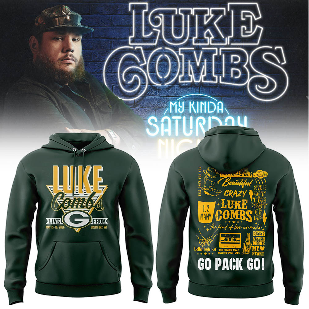 Limited Edition “My Kinda Saturday Night Tour” At Lambeau Field Hoodie