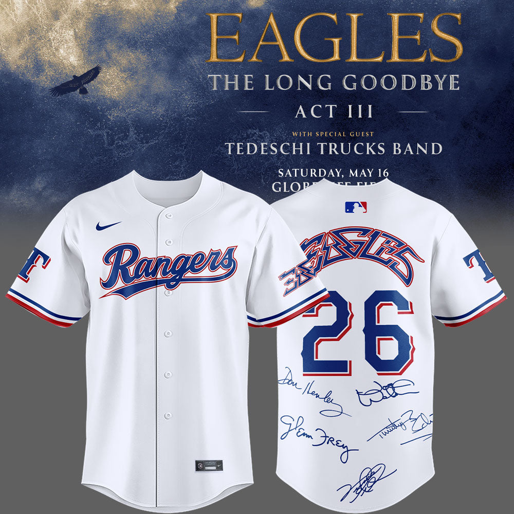 Limited Editon The Long Goodbye Act III At Globe Life Field, Arlington Jersey