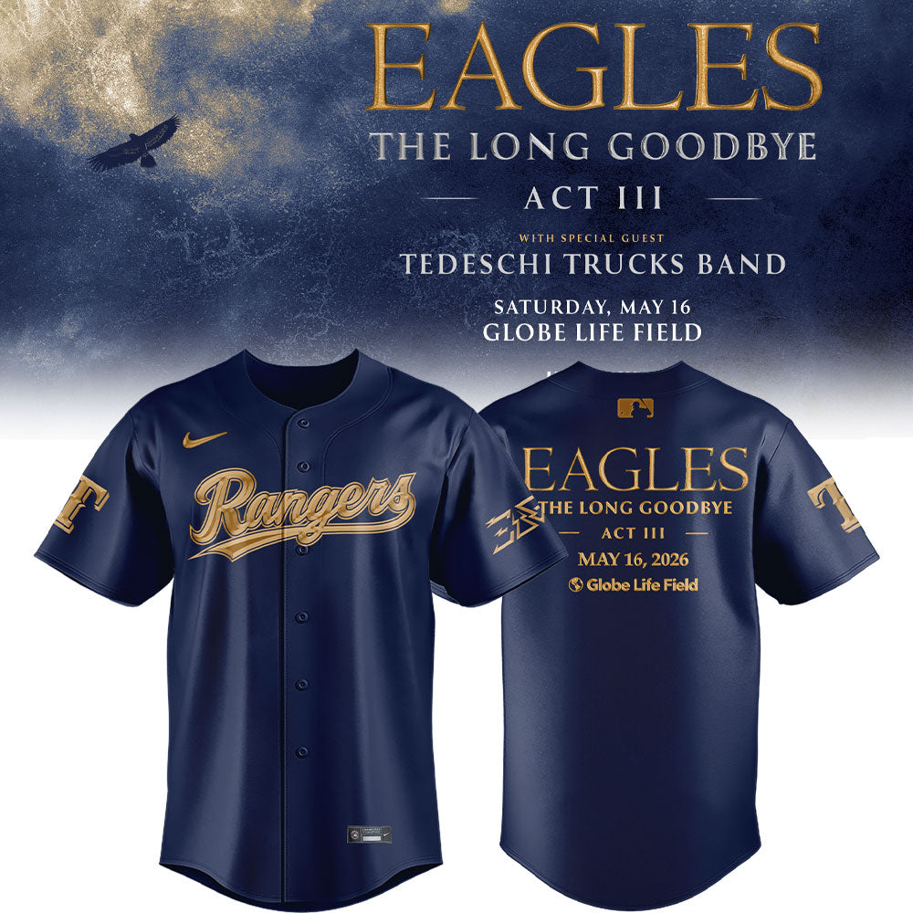 Limited Editon The Long Goodbye Act III At Globe Life Field, Arlington Jersey