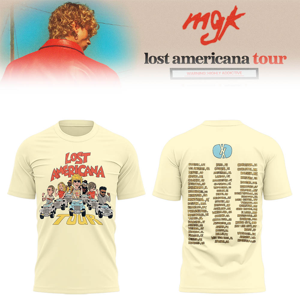 Limited Edition Lost Americana Tour Tshirt