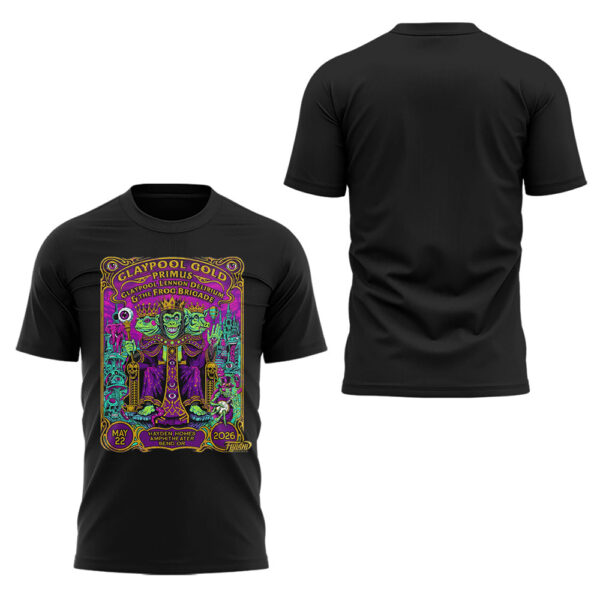 Limited Edition Claypool Gold Tour 2026 TShirT