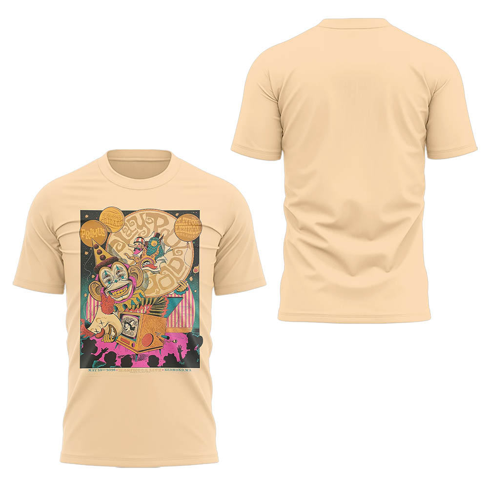 Limited Edition Claypool Gold Tour 2026 TShirt
