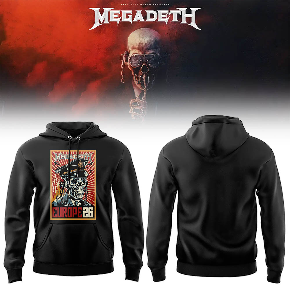 Limited Edition European Dates for Their 2026 Farewell Tour Hoodie
