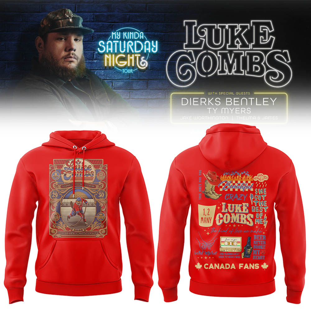 Limited Edition “My Kinda Saturday Night Tour” At Montréal Hoodie