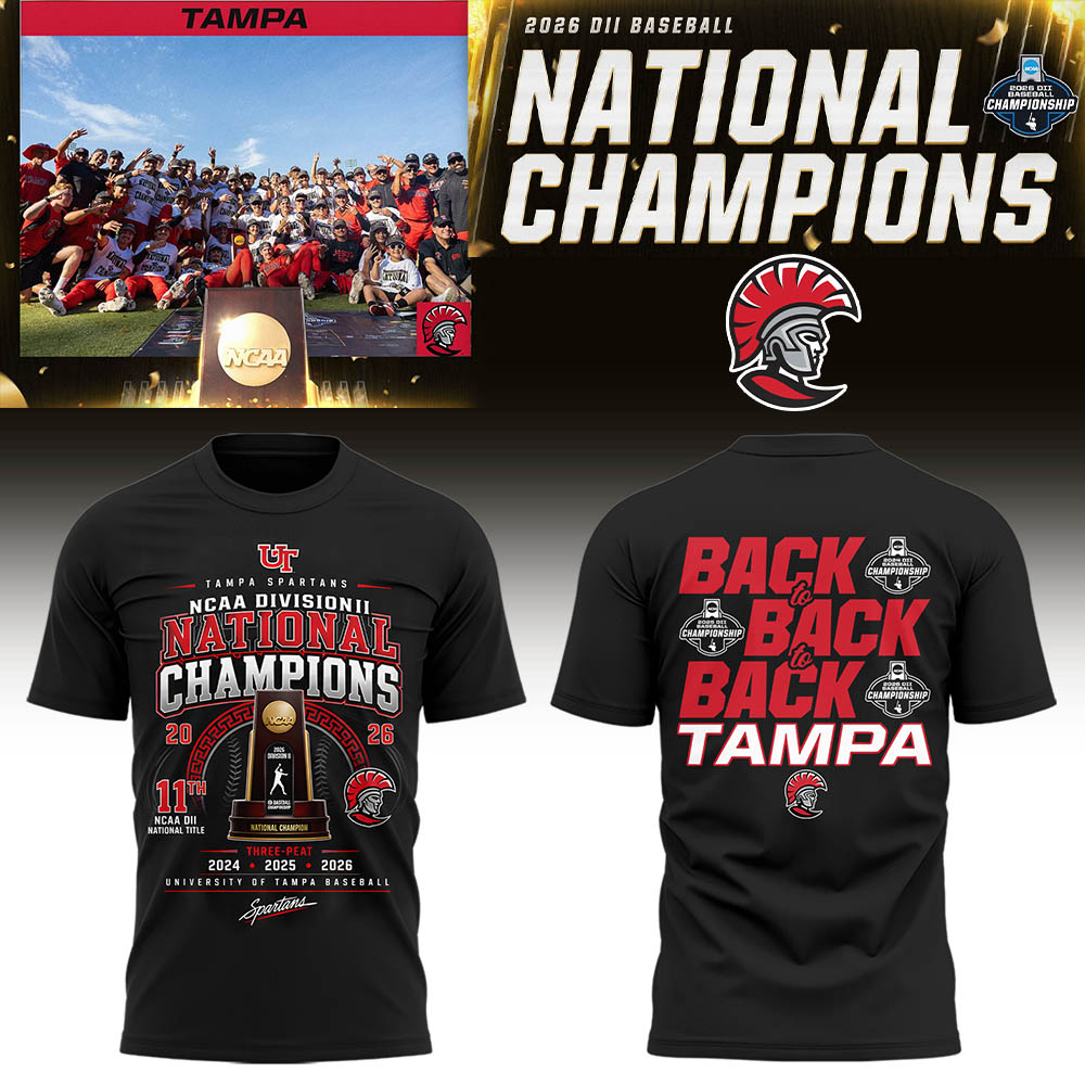 Spartans 2026 Division II Baseball National Champions ⚾🏆Shirt