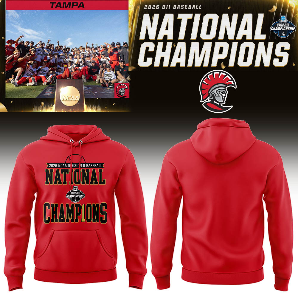 Spartans 2026 Division II Baseball National Champions ⚾🏆Hoodie
