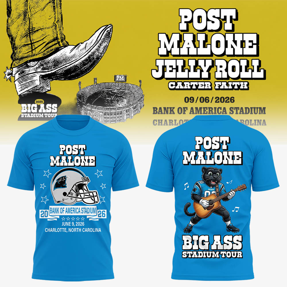 The BIG ASS Stadium Tour 2026 At Bank of America Stadium Charlotte, North Carolina Shirt