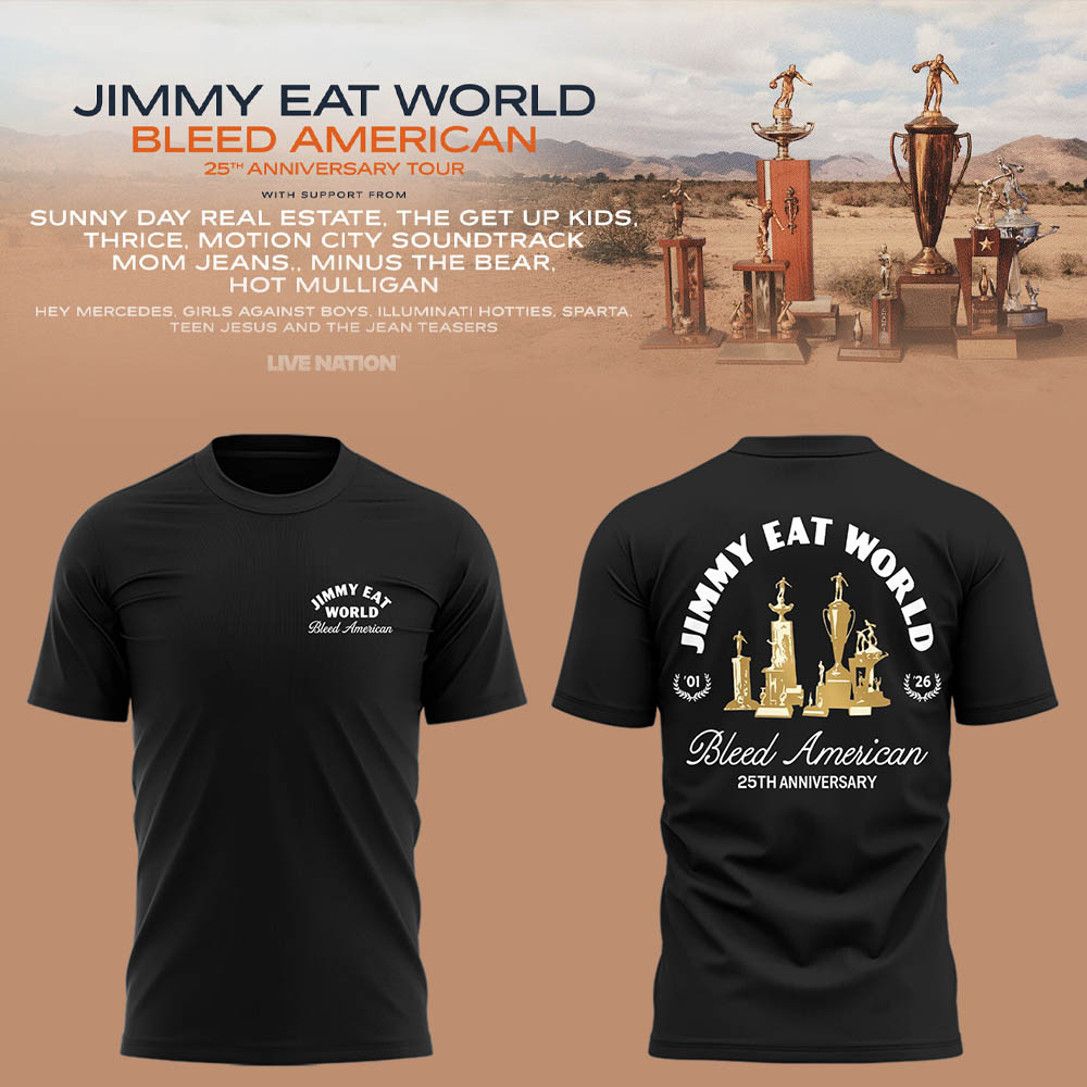 JEW 🎤🎸”Bleed American Tour” Shirt