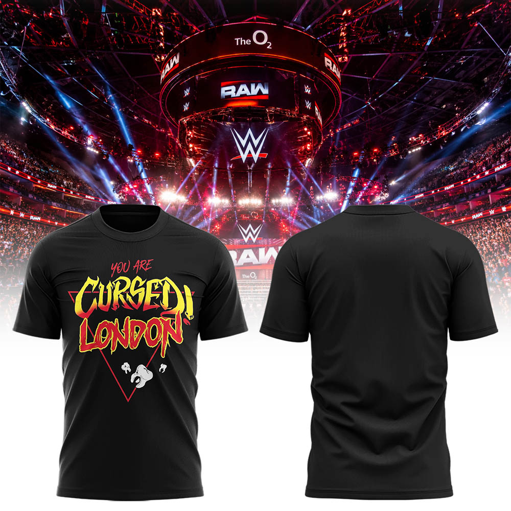 Limited Edition W.W.E SmackDown At The O2, London Shirt