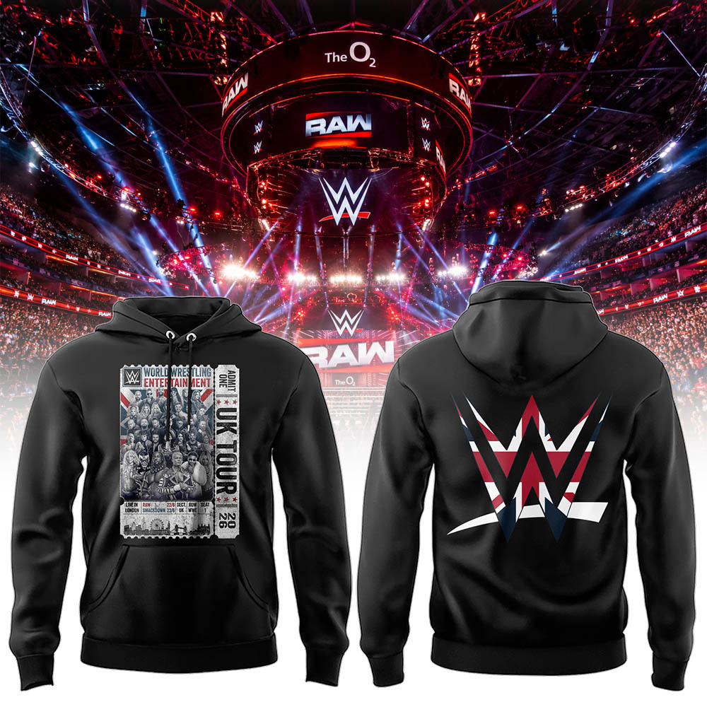 Limited Edition W.W.E SmackDown At The O2, London Hoodie