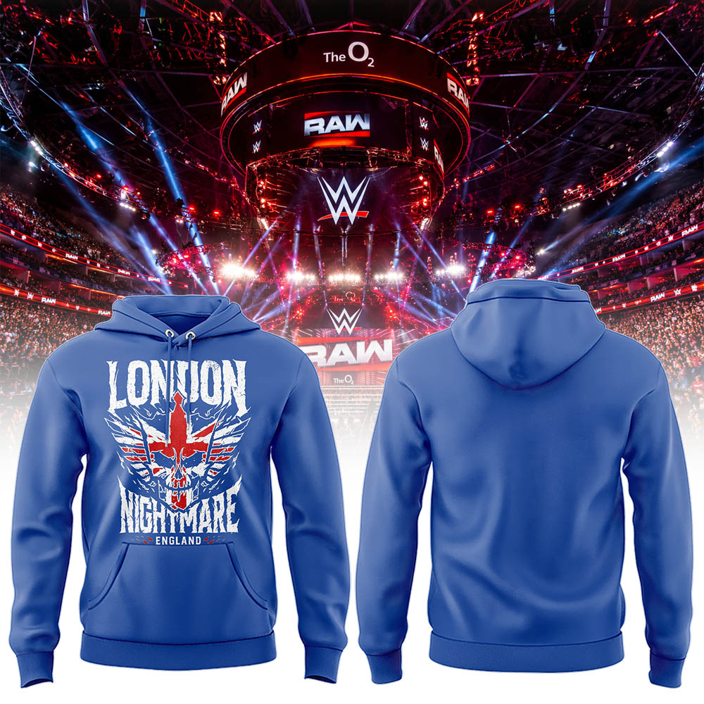 Limited Edition W.W.E SmackDown At The O2, London Hoodie