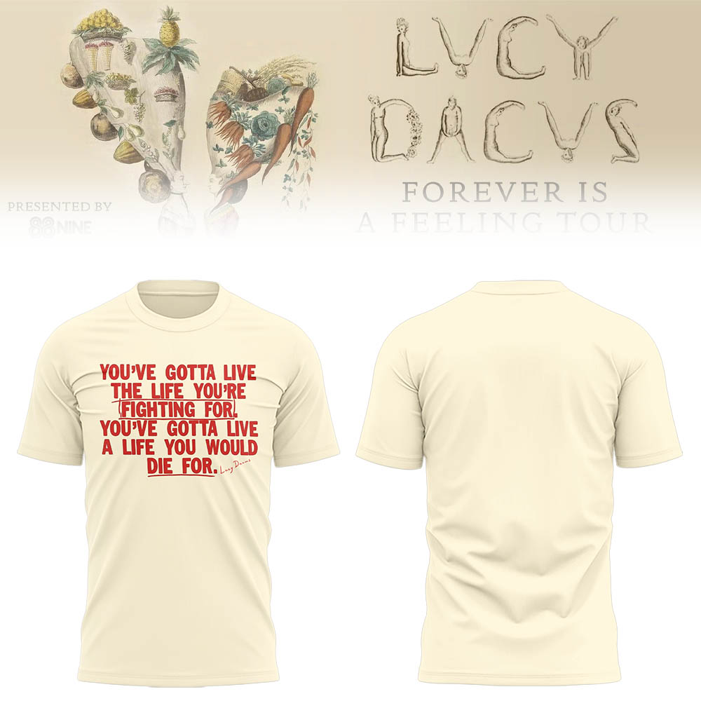 Limited Edition Forever Is a Feeling Tour Tshirt