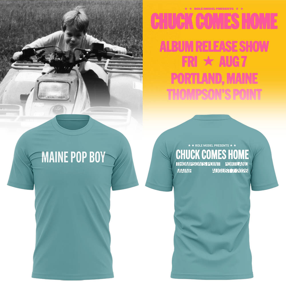 Limited Edition Chuck Comes Home Show in Maine TShirt