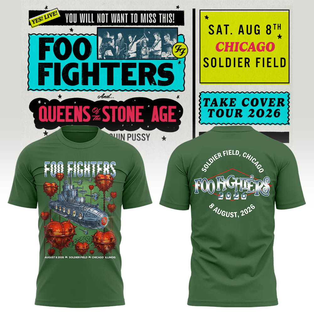 FF 🎸🎤 “Take Cover Tour 2026” in Chicago,IL TShirt