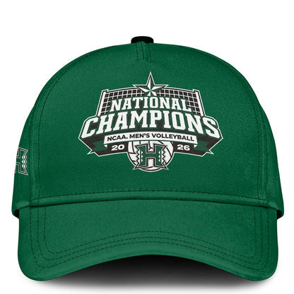 Limited Edition Hawaii Men’s Volleyball National Champions 2026 TShirt