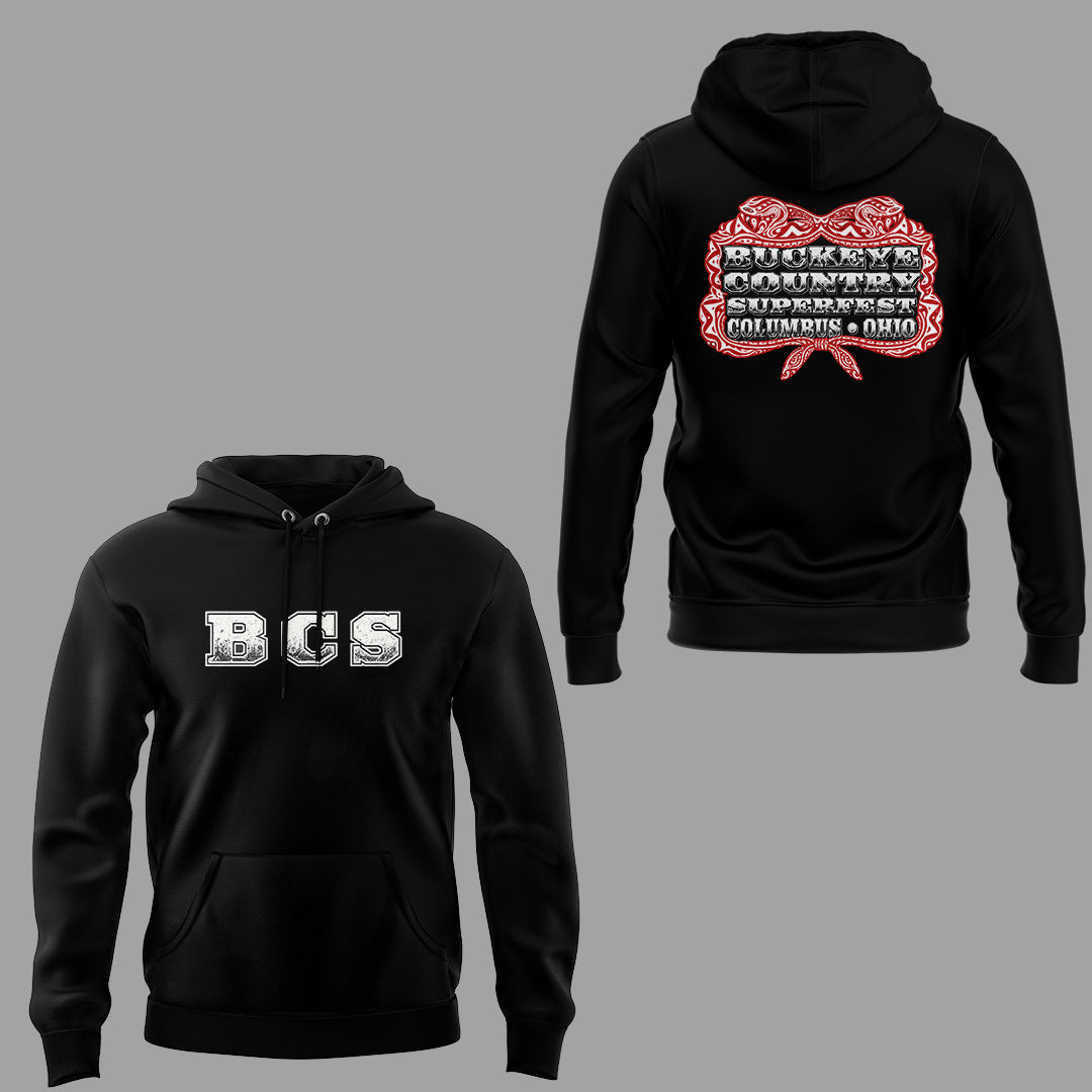 Limited Edition Buckeye Country Superfest 2026 Hoodie