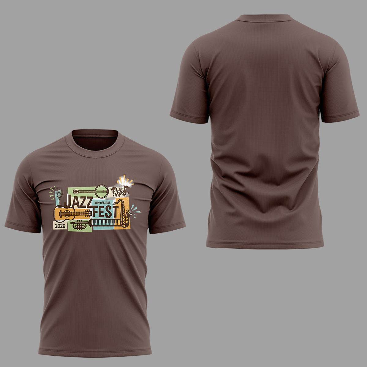 Limited Edition New Orleans Jazz & Heritage Festival 2026 Shirt-ND04222603