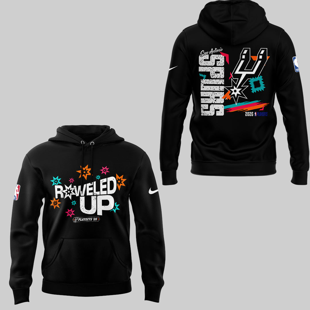 Spurs 🏀 Fan Shop 2026 Playoffs Hoodie-ND04222622
